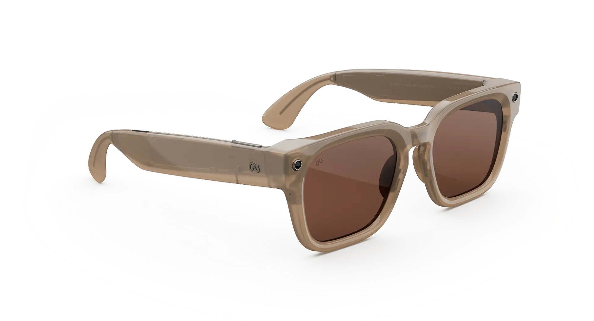 Смарт-очки Meta Fury Standard Sanstone Frame / Dark Amber Lenses