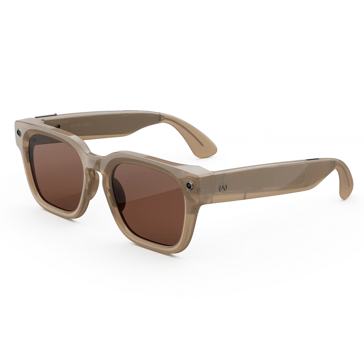 Смарт-очки Meta Fury Standard Sanstone Frame / Dark Amber Lenses