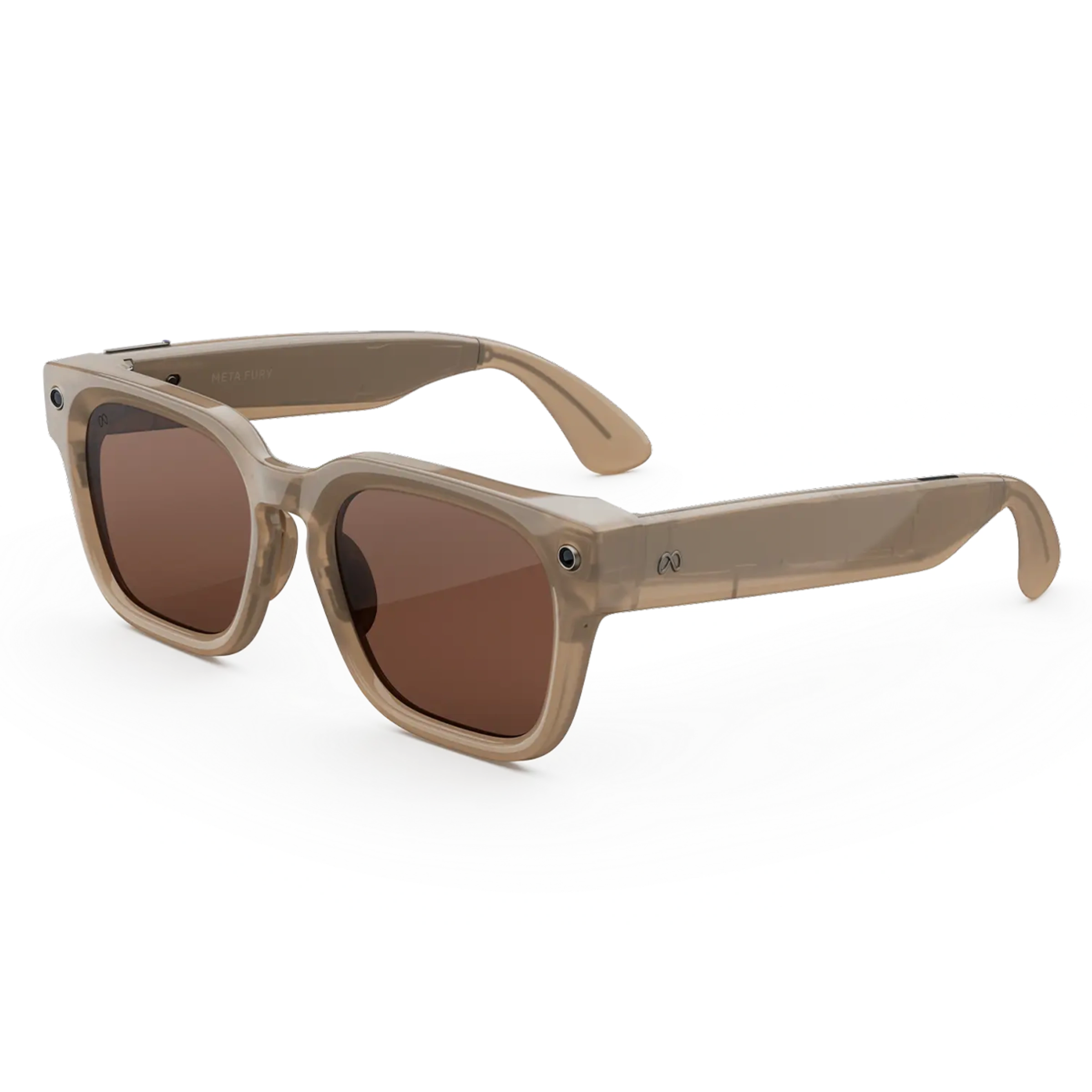 Смарт-очки Meta Fury Standard Sanstone Frame / Dark Amber Lenses