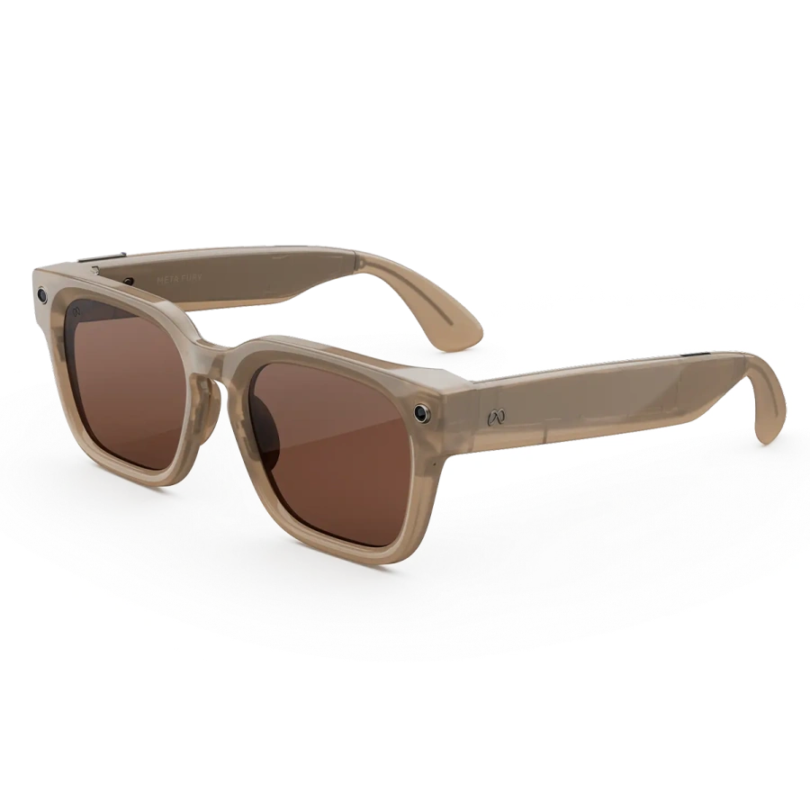 Смарт-очки Meta Fury Standard Sanstone Frame / Dark Amber Lenses