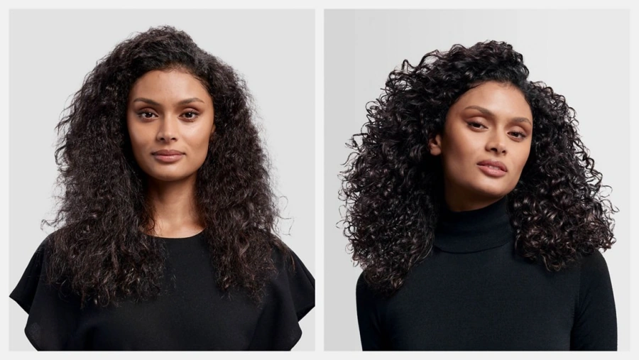 Стайлер для вьющихся волос Dyson Airwrap i.d. Multi-Styler and Dryer Curly+Coily - Ceramic Apricot/Topaz EU (259213-01)