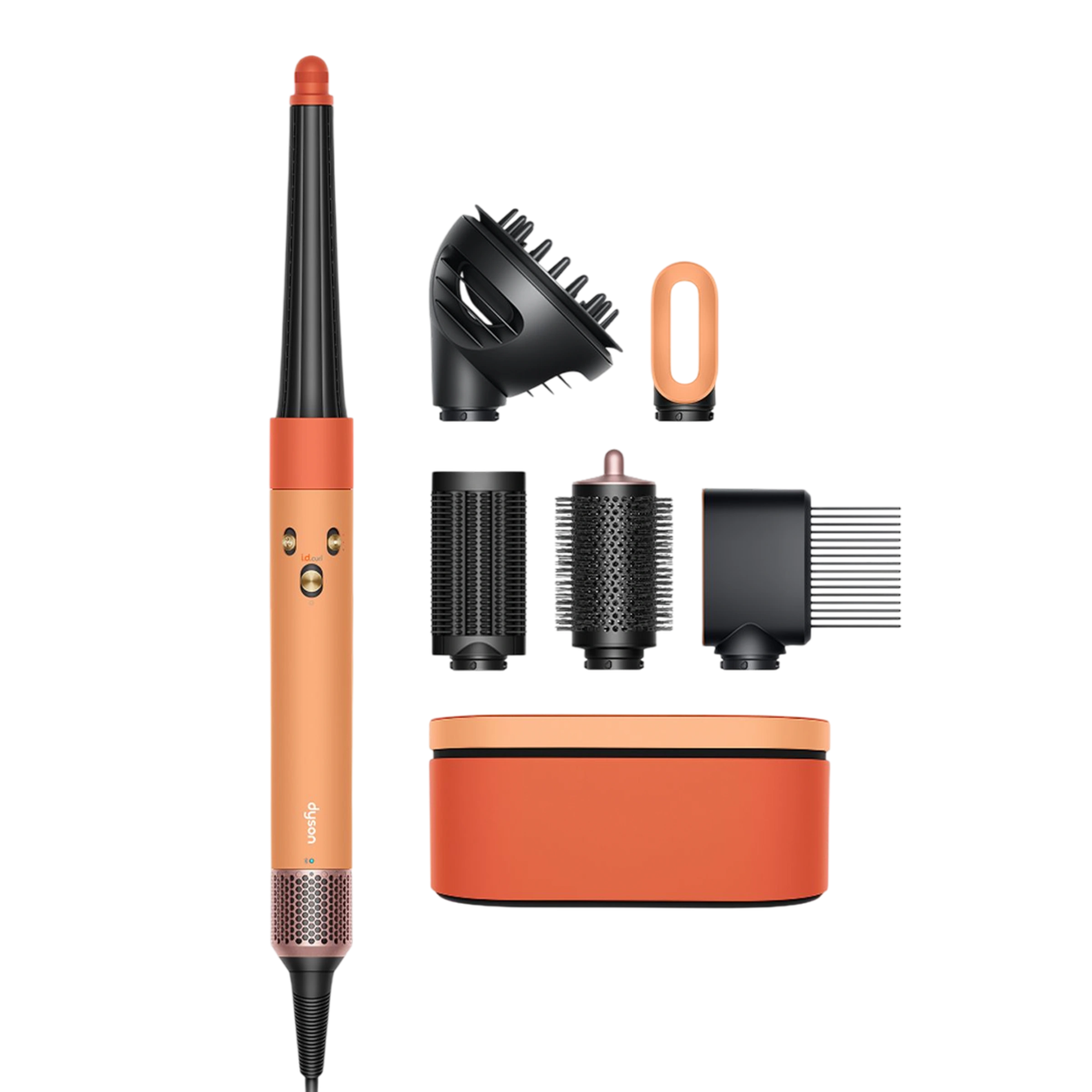 Стайлер для вьющихся волос Dyson Airwrap i.d. Multi-Styler and Dryer Curly+Coily - Ceramic Apricot/Topaz EU (259213-01) Стайлер для вьющихся волос Dyson Airwrap i.d. Multi-Styler and Dryer Curly+Coily - Ceramic Apricot/Topaz EU (259213-01)