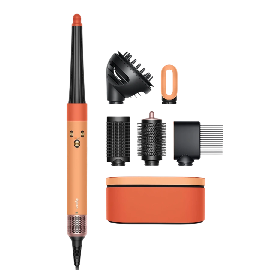 Стайлер для вьющихся волос Dyson Airwrap i.d. Multi-Styler and Dryer Curly+Coily - Ceramic Apricot/Topaz EU (259213-01)
