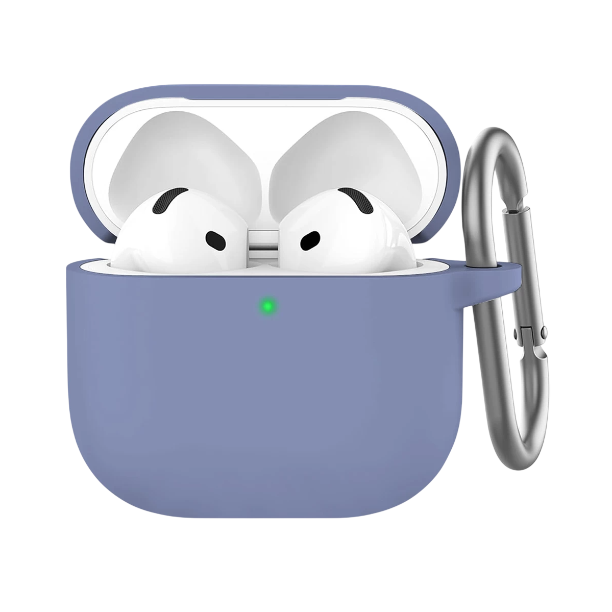 Силіконовий чохол for AirPods 4 - Lavander Gray
