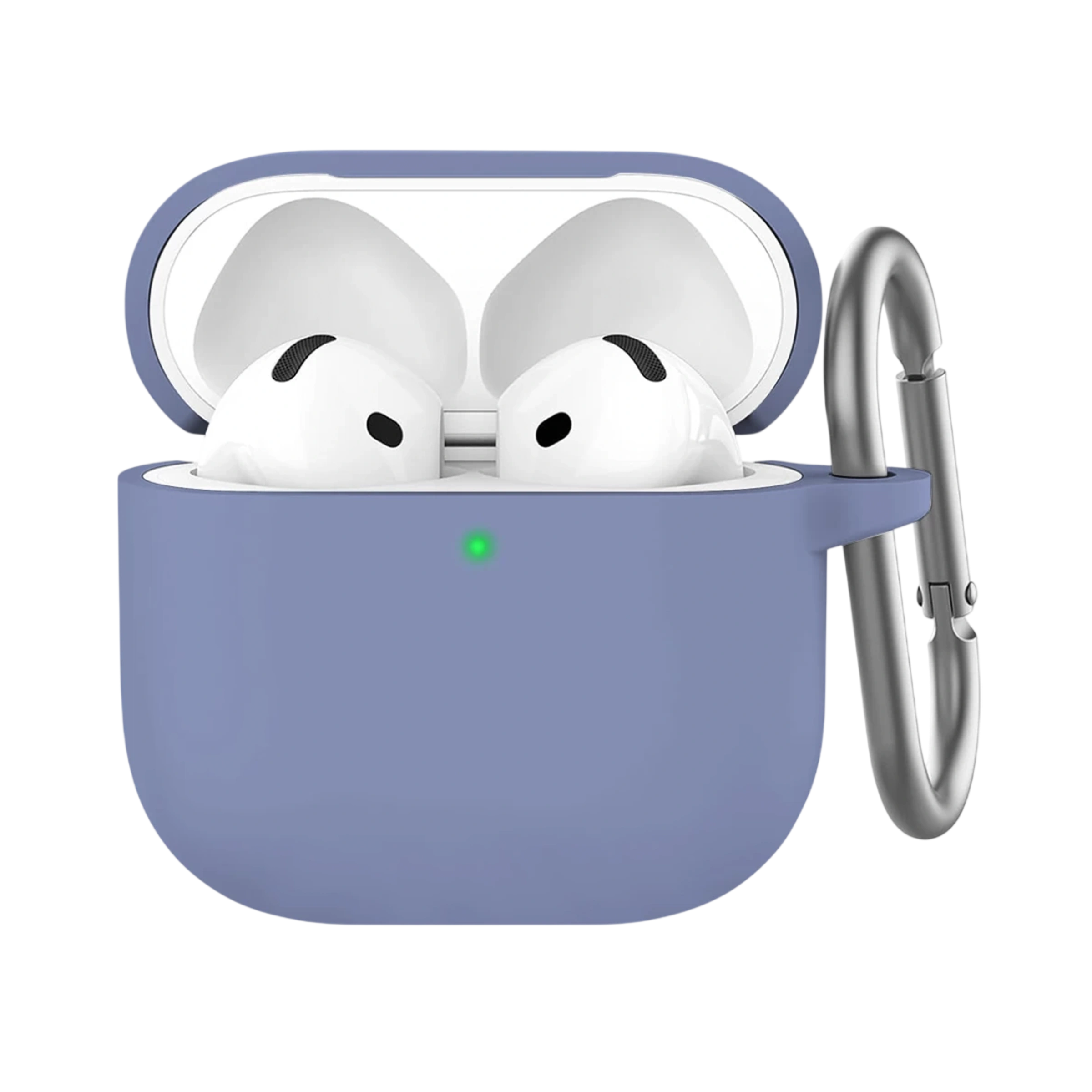 Силіконовий чохол for AirPods 4 - Lavander Gray