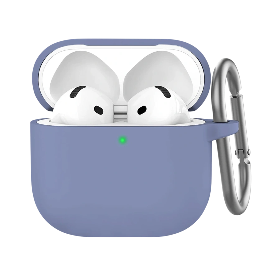 Силіконовий чохол for AirPods 4 - Lavander Gray
