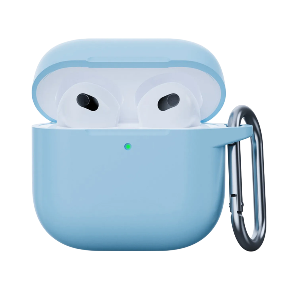 Силіконовий чохол for AirPods 4 - Light Blue