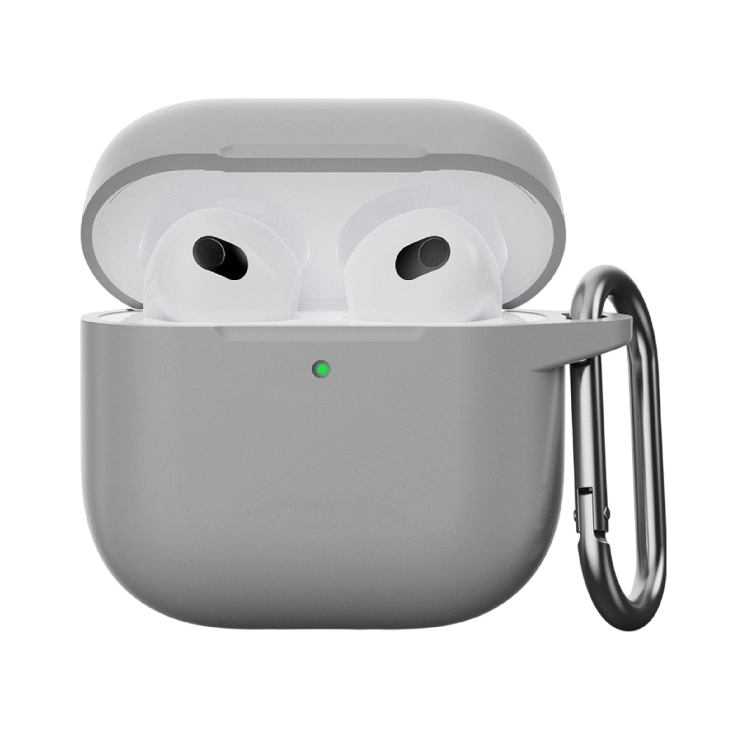 Силіконовий чохол for AirPods 4 - Light Grey