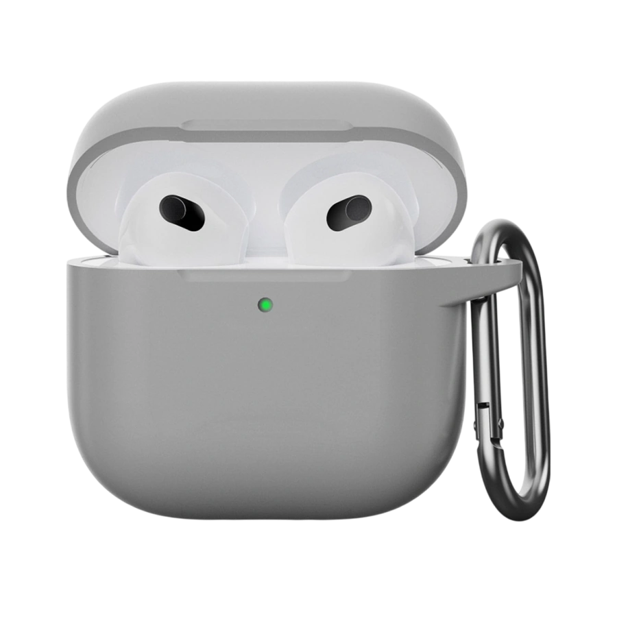 Силіконовий чохол for AirPods 4 - Light Grey