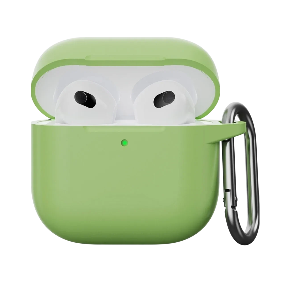Силіконовий чохол for AirPods 4 - Matcha Green