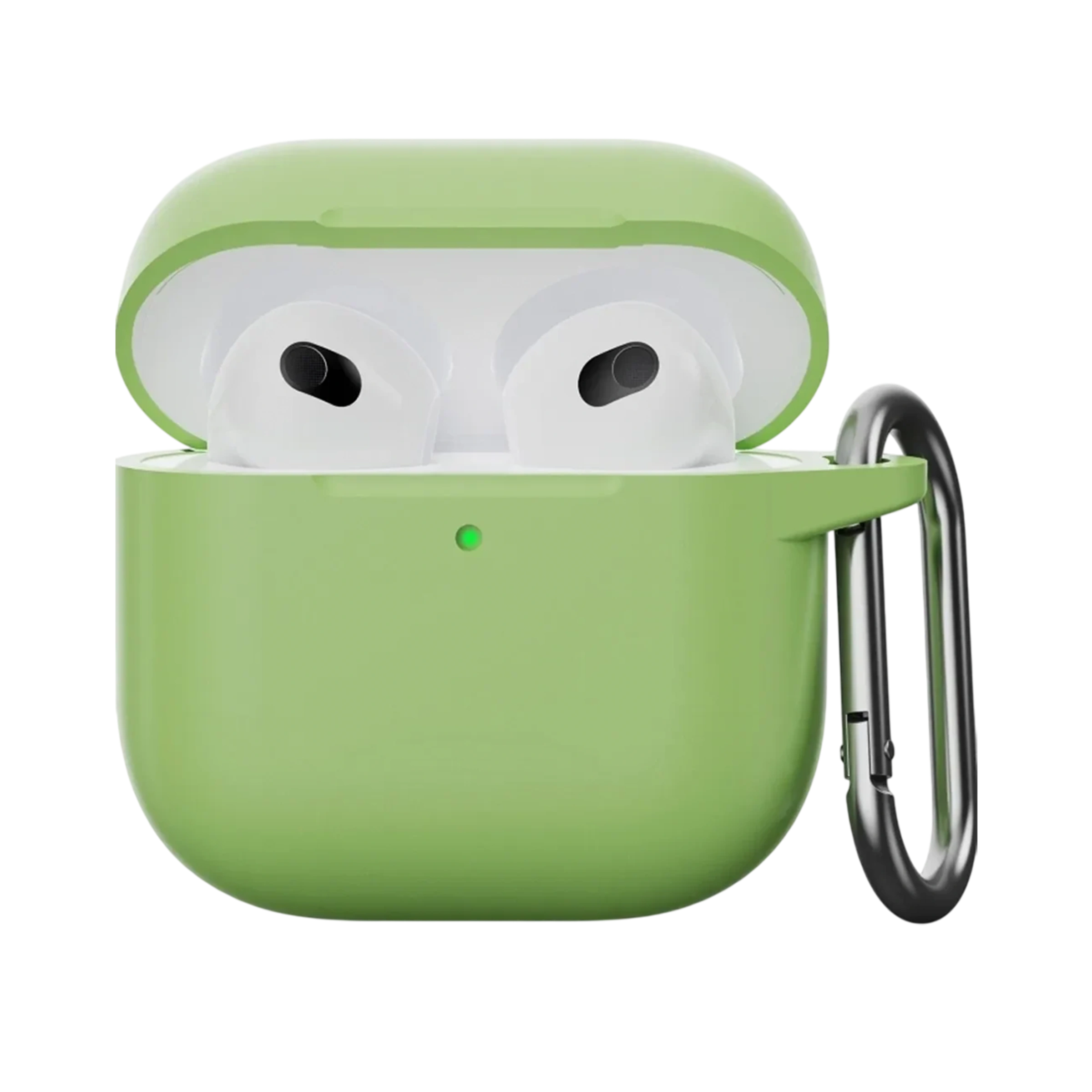 Силіконовий чохол for AirPods 4 - Matcha Green