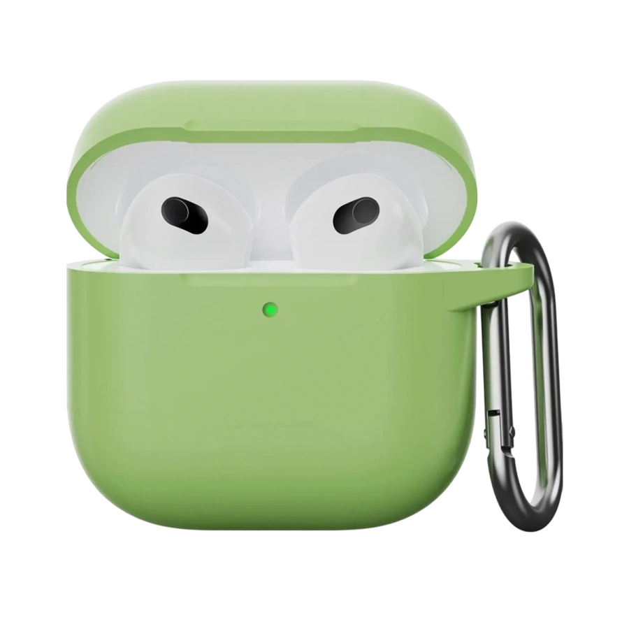 Силіконовий чохол for AirPods 4 - Matcha Green