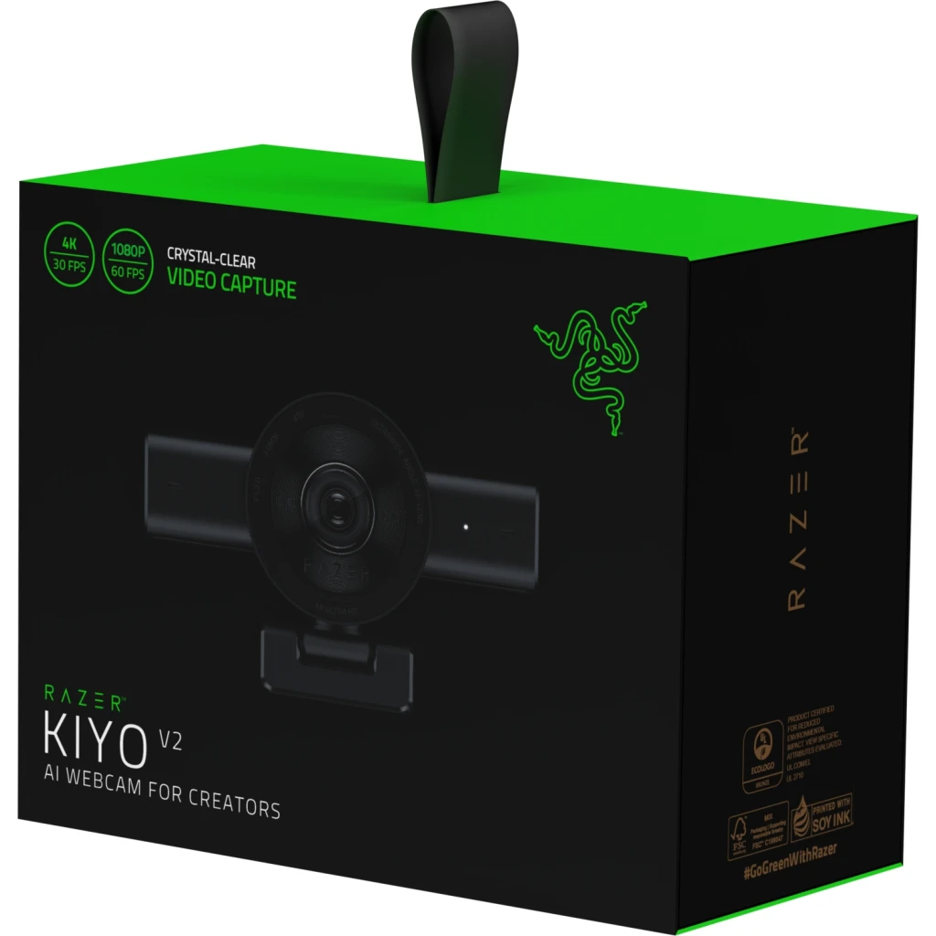 Веб-камера Razer Kiyo V2 - Black (RZ19-05370100-R3M1)