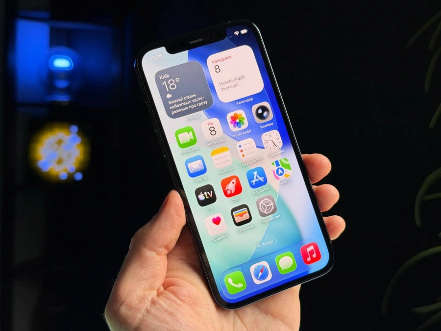 ВЖИВАНИЙ Б/У Apple iPhone 12 Pro 128GB Pacific Blue (MGLR3, MGMN3) - Стан: гарний | Акумулятор: 100% | Комплектація: iPhone, кабель | Гарантія: 3 міс
