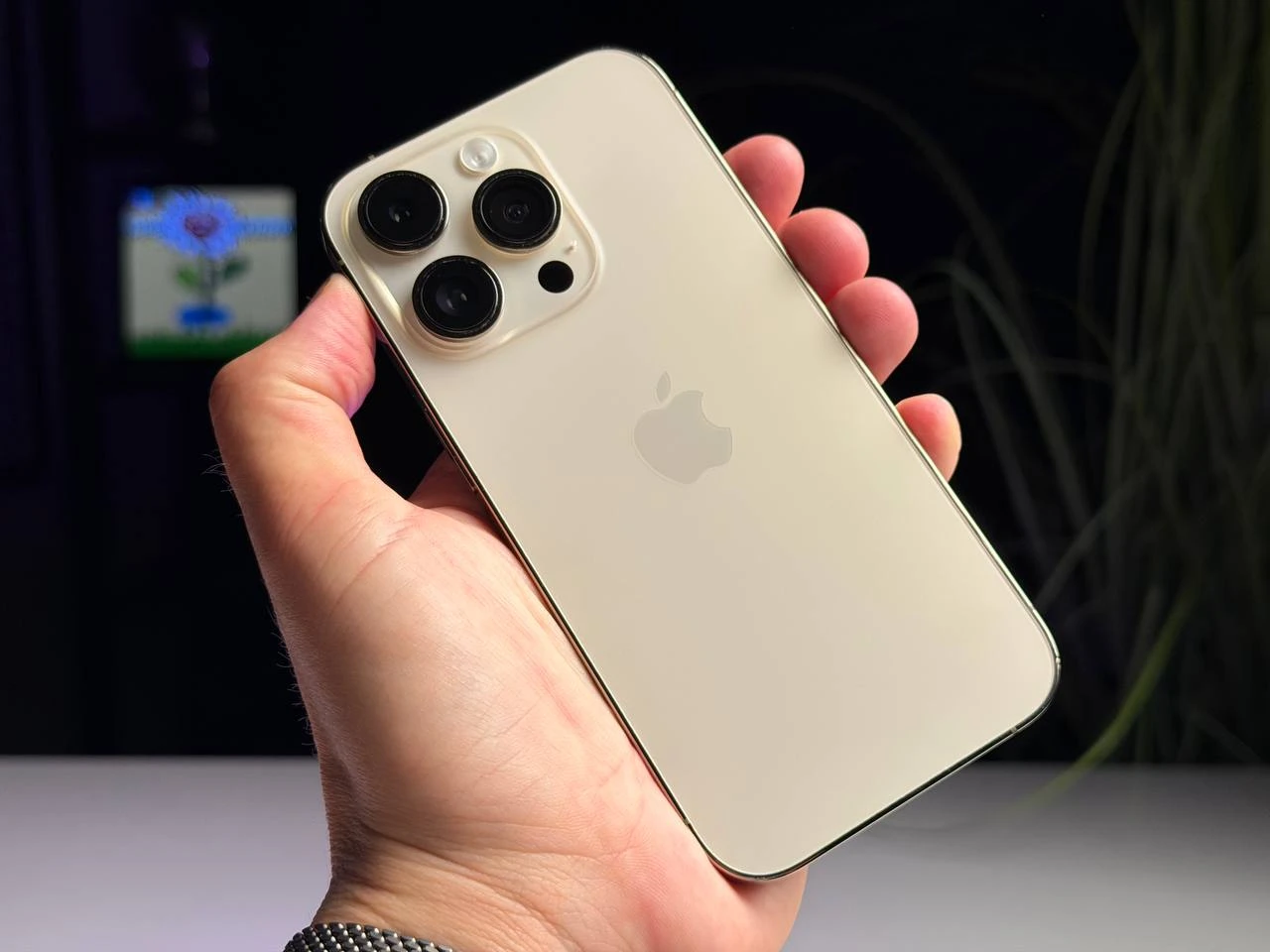 ВЖИВАНИЙ Б/У Apple iPhone 14 Pro 256GB Gold (MQ183) - Состояние: хорошее | Аккумулятор: 100% | Комплектация: iPhone, кабель | Гарантия: 3 мес.