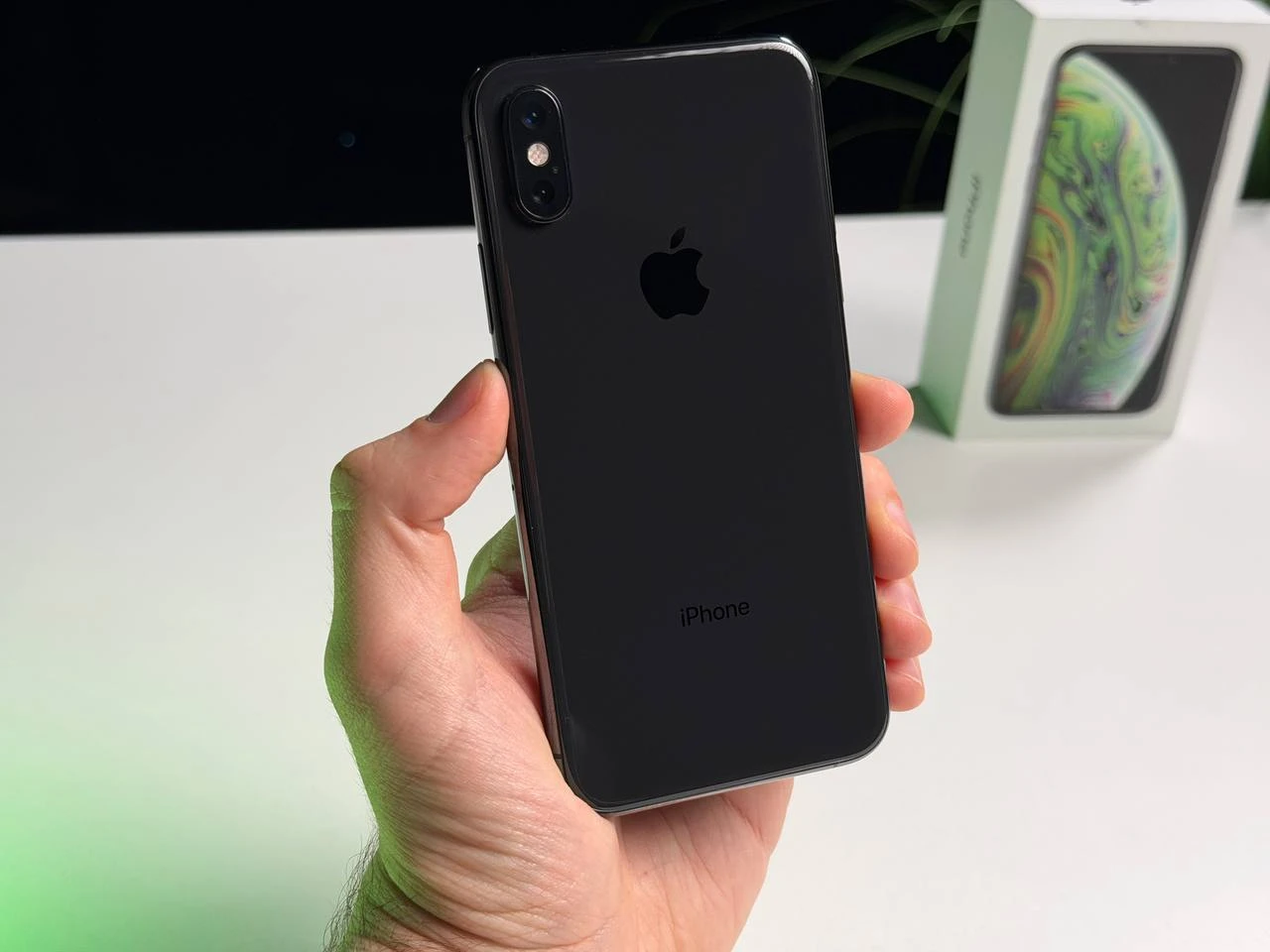 ВЖИВАНИЙ Б/У Apple iPhone XS 512GB Space Gray (MT9L2) - Стан: гарний | Акумулятор: 85% | Комплектація: повний | Гарантія: 3 міс.