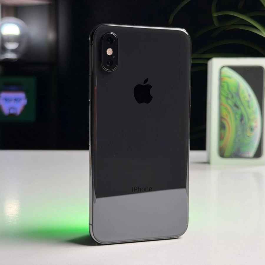 ВЖИВАНИЙ Б/У Apple iPhone XS 512GB Space Gray (MT9L2) - Стан: гарний | Акумулятор: 85% | Комплектація: повний | Гарантія: 3 міс.