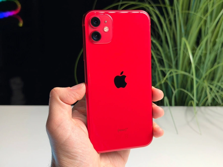 ВЖИВАНИЙ Б/У Apple iPhone 11 128GB Product (RED) (MHD03, MHDK3) - Состояние: хороший | Аккумулятор: 100% | Комплектация: iPhone, кабель | Гарантия: 3 мес.