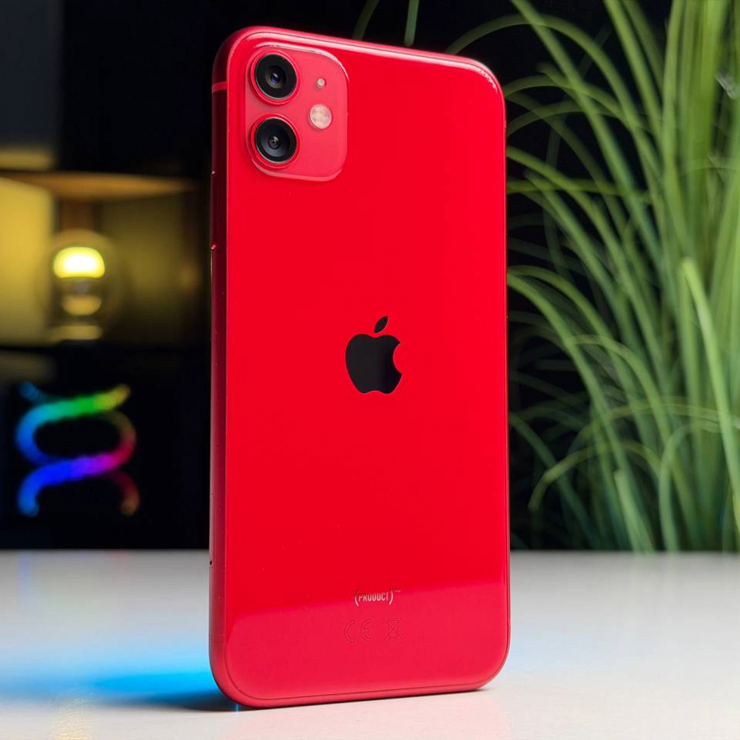 ВЖИВАНИЙ Б/У Apple iPhone 11 128GB Product (RED) (MHD03, MHDK3) - Состояние: хороший | Аккумулятор: 100% | Комплектация: iPhone, кабель | Гарантия: 3 мес.