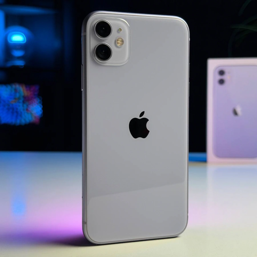 ВЖИВАНИЙ Б/У Apple iPhone 11 128GB Purple (MWLJ2) - Состояние: хороший | Аккумулятор: 100% | Комплектация: полный | Гарантия: 3 мес.
