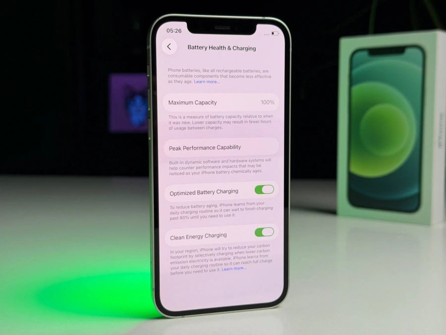 ВЖИВАНИЙ Б/У Apple iPhone 12 128GB Green (MGHG3, MGJF3) - Состояние: удовлетворительный | Аккумулятор: 100% | Комплектация: полный | Гарантия: 3 мес.