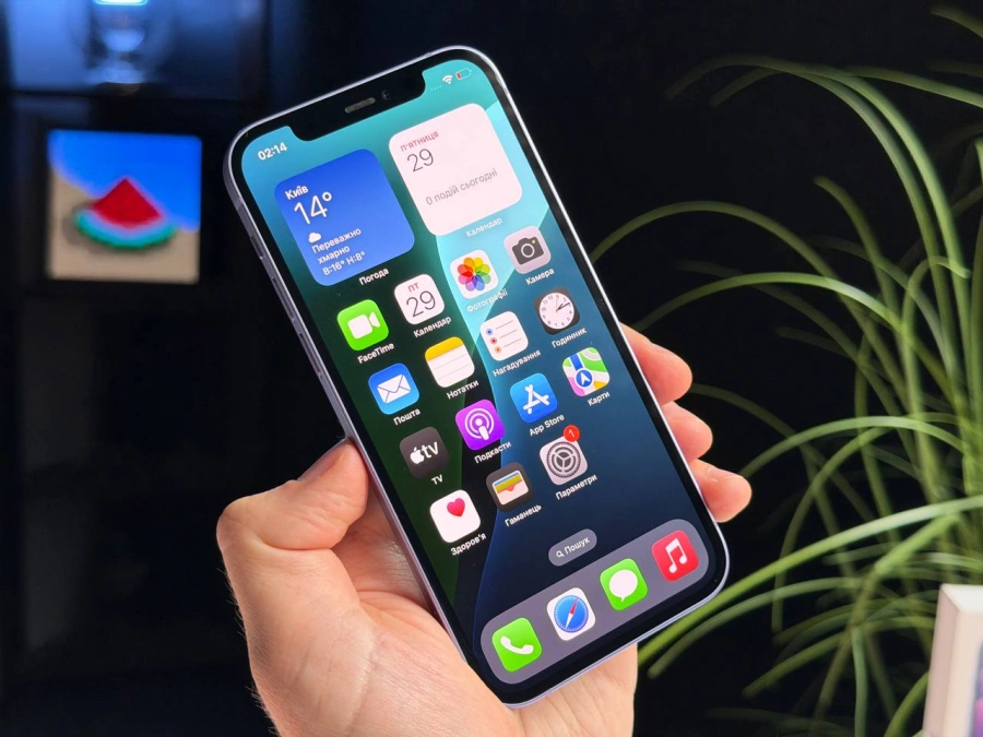 ВЖИВАНИЙ Б/У Apple iPhone 12 256GB Purple (MJNQ3) - Состояние: хороший | Аккумулятор: 99% | Комплектация: полный | Гарантия: 3 мес.
