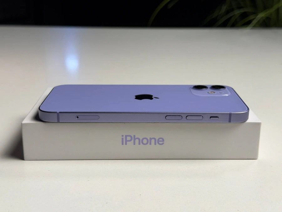 ВЖИВАНИЙ Б/У Apple iPhone 12 256GB Purple (MJNQ3) - Состояние: хороший | Аккумулятор: 99% | Комплектация: полный | Гарантия: 3 мес.