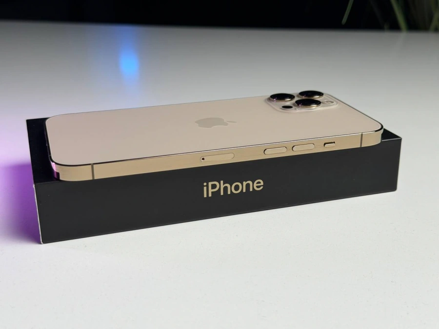 ВЖИВАНИЙ Б/У Apple iPhone 12 Pro Max 256GB Gold (MGCM3, MGDE3) - Стан: гарний | Акумулятор: 100% | Комплектація: повний | Гарантія: 3 міс.