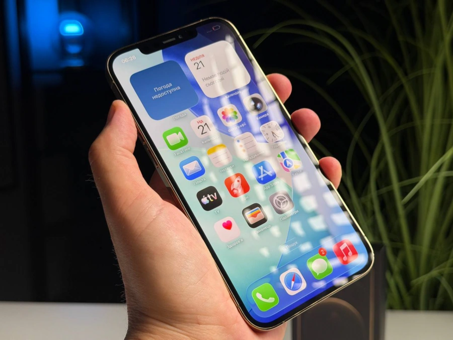 ВЖИВАНИЙ Б/У Apple iPhone 12 Pro Max 256GB Gold (MGCM3, MGDE3) - Стан: гарний | Акумулятор: 100% | Комплектація: повний | Гарантія: 3 міс.