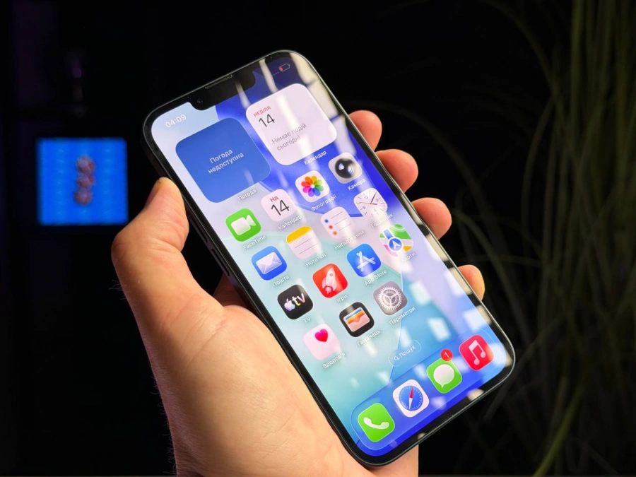 ВЖИВАНИЙ Б/У Apple iPhone 13 128GB Midnight (MLML3, MLPF3) - Состояние: хороший | Аккумулятор: 100% | Комплектация: полный | Гарантия: 3 мес.