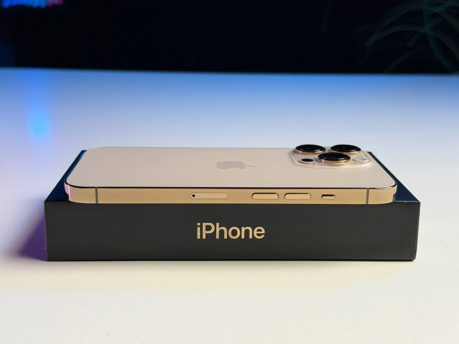ВЖИВАНИЙ Б/У Apple iPhone 13 Pro 256GB Gold (MLTY3, MLVK3) - Состояние: хороший | Аккумулятор: 100% | Комплектация: полный | Гарантия: 3 мес.