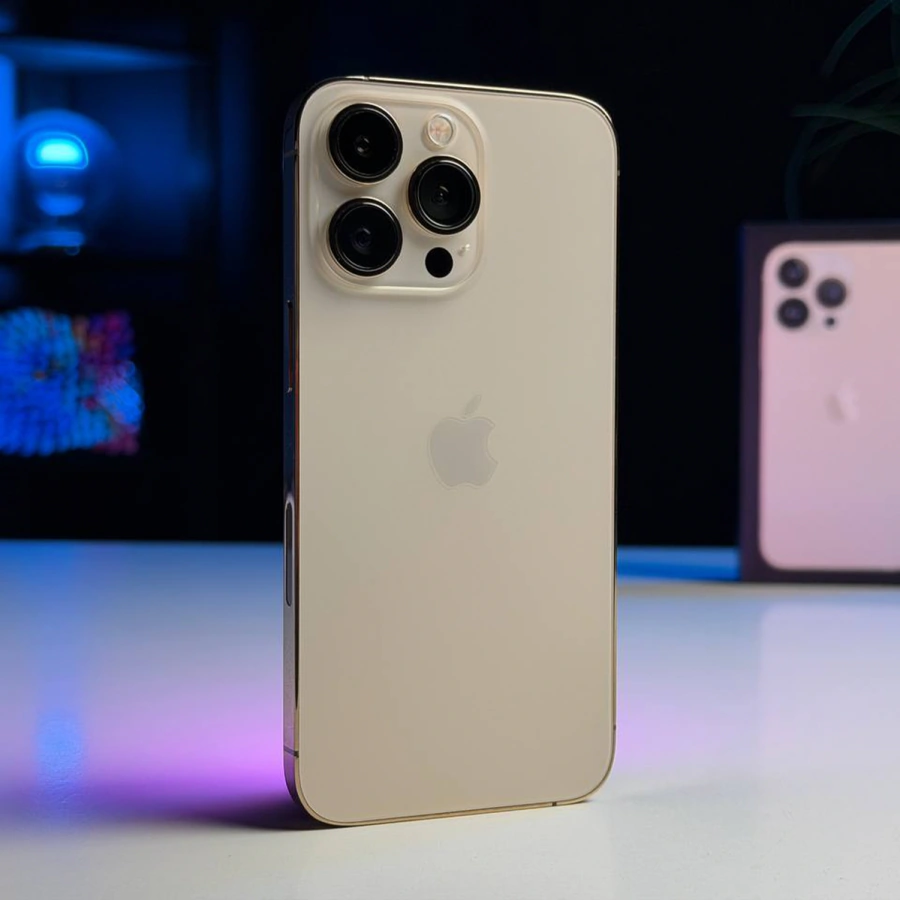 ВЖИВАНИЙ Б/У Apple iPhone 13 Pro 256GB Gold (MLTY3, MLVK3) - Состояние: хороший | Аккумулятор: 100% | Комплектация: полный | Гарантия: 3 мес.