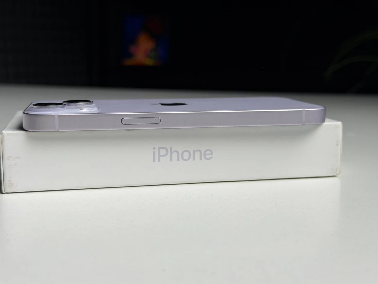 ВЖИВАНИЙ Б/У Apple iPhone 14 128GB Purple (MPV03) - Состояние: хороший | Аккумулятор: 100% | Комплектация: полный | Гарантия: 3 мес.