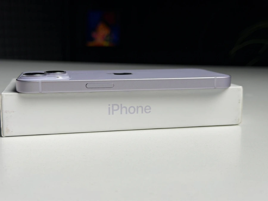 ВЖИВАНИЙ Б/У Apple iPhone 14 128GB Purple (MPV03) - Состояние: хороший | Аккумулятор: 100% | Комплектация: полный | Гарантия: 3 мес.