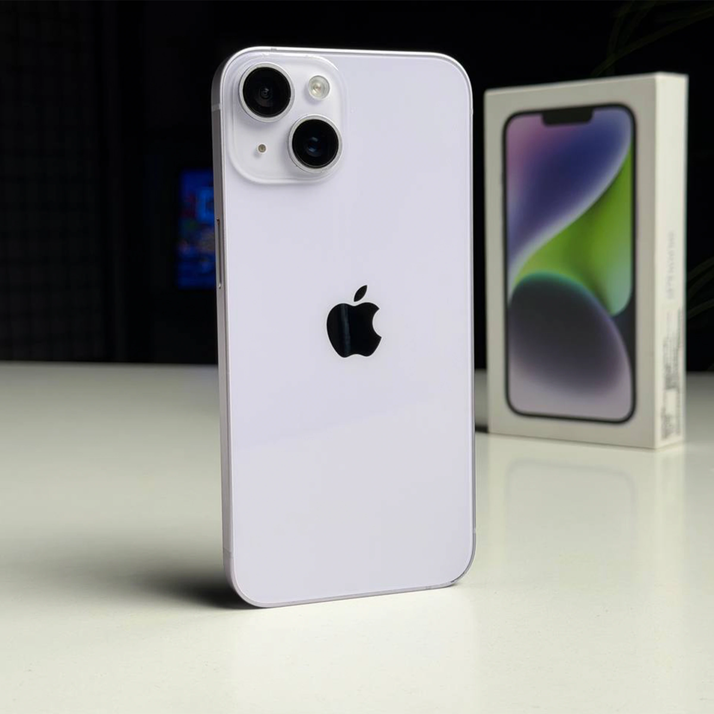 ВЖИВАНИЙ Б/У Apple iPhone 14 128GB Purple (MPV03) - Состояние: хороший | Аккумулятор: 100% | Комплектация: полный | Гарантия: 3 мес. ВЖИВАНИЙ Б/У Apple iPhone 14 128GB Purple (MPV03) - Состояние: хороший | Аккумулятор: 100% | Комплектация: полный | Гарантия: 3 мес.