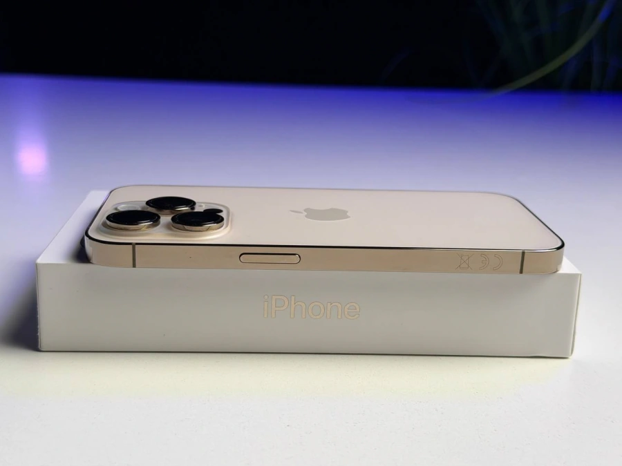 ВЖИВАНИЙ Б/У Apple iPhone 14 Pro 128GB Gold (MQ083) - Стан: гарний | Акумулятор: 100% | Комплектація: повний | Гарантія: 3 міс.