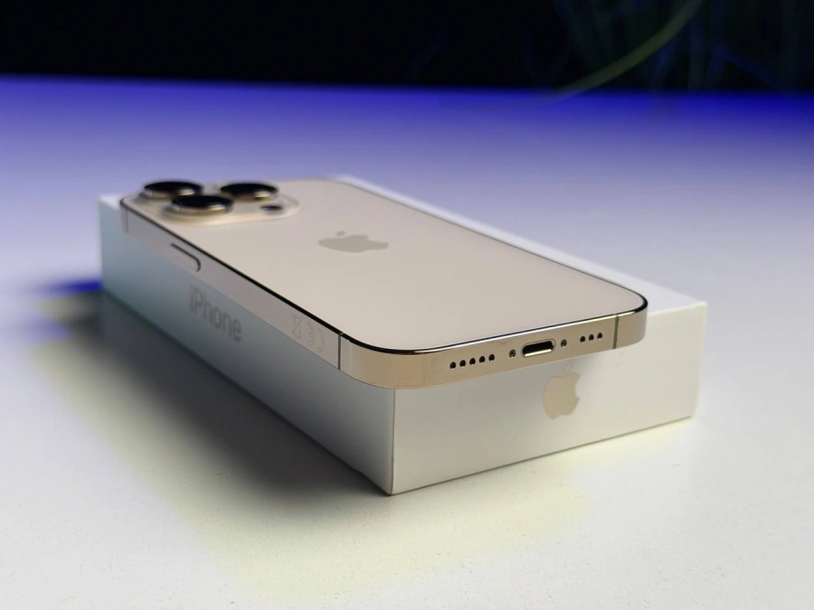 ВЖИВАНИЙ Б/У Apple iPhone 14 Pro 256GB Gold (MQ183) - Состояние: хороший | Аккумулятор: 100% | Комплектация: полный | Гарантия: 3 мес.