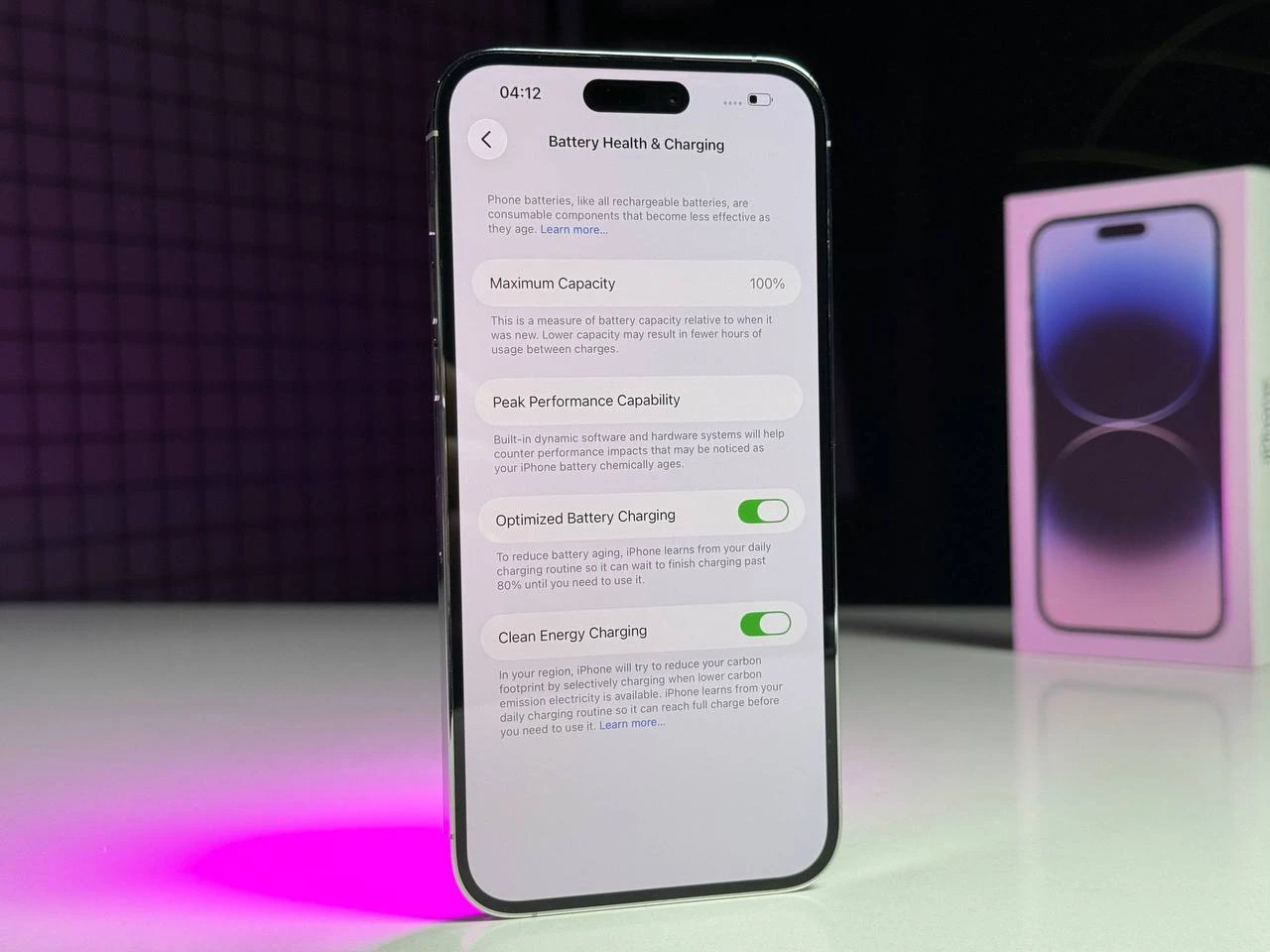 ВЖИВАНИЙ Б/У Apple iPhone 14 Pro Max 128GB Silver (MQ9Q3) - Состояние: хороший | Аккумулятор: 100% | Комплектация: полный | Гарантия: 3 мес.