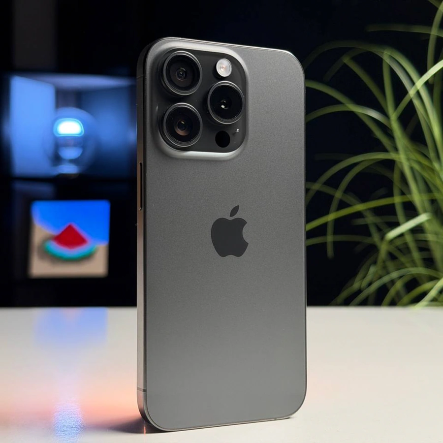 ВЖИВАНИЙ Б/У Apple iPhone 15 Pro 128GB Black Titanium (MTUV3) - Состояние: идеальный | Аккумулятор: 89% | Комплектация: iPhone, кабель | Гарантия: 3 мес.