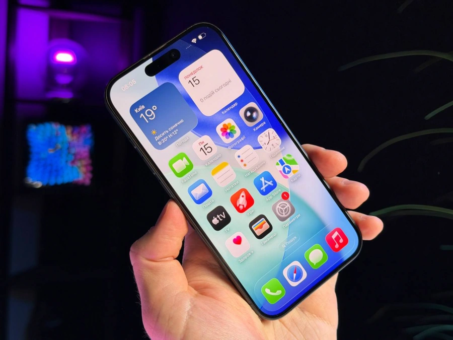 ВЖИВАНИЙ Б/У Apple iPhone 15 Pro 128GB Black Titanium (MTUV3) - Состояние: хороший | Аккумулятор: 87% | Комплектация: iPhone, кабель | Гарантия: 3 мес.