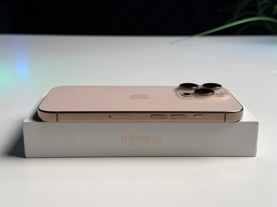 ВЖИВАНИЙ Б/У Apple iPhone 16 Pro 128GB Desert Titanium (MYNF3) - Состояние: идеальный | Аккумулятор: 91% | Комплектация: полный | Гарантия: 3 мес.