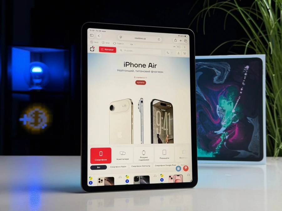 ВЖИВАНИЙ Б/У iPad Pro 11" 2018 Wi-Fi 256GB Space Gray (MTXQ2) - Состояние: хороший | Аккумулятор: 79% | Комплектация: iPad, кабель, чехол | Гарантия: 3 мес.