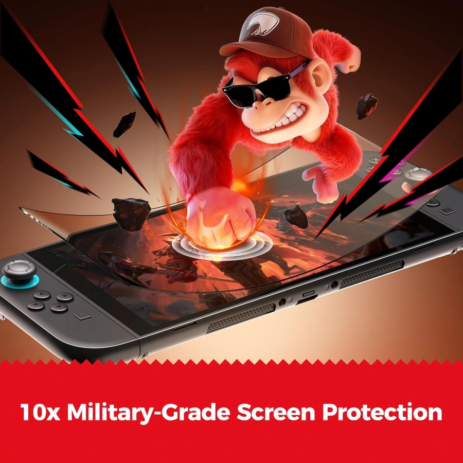 Захисне скло NEWDERY Tempered Glass Screen Protector для Nintendo Switch 2 [2-Pack] (N4S10)