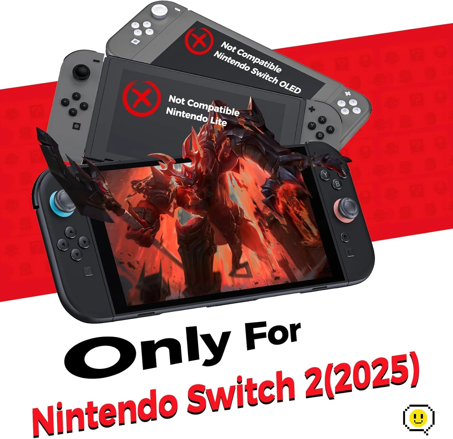 Захисне скло NEWDERY Tempered Glass Screen Protector для Nintendo Switch 2 [2-Pack] (N4S10)