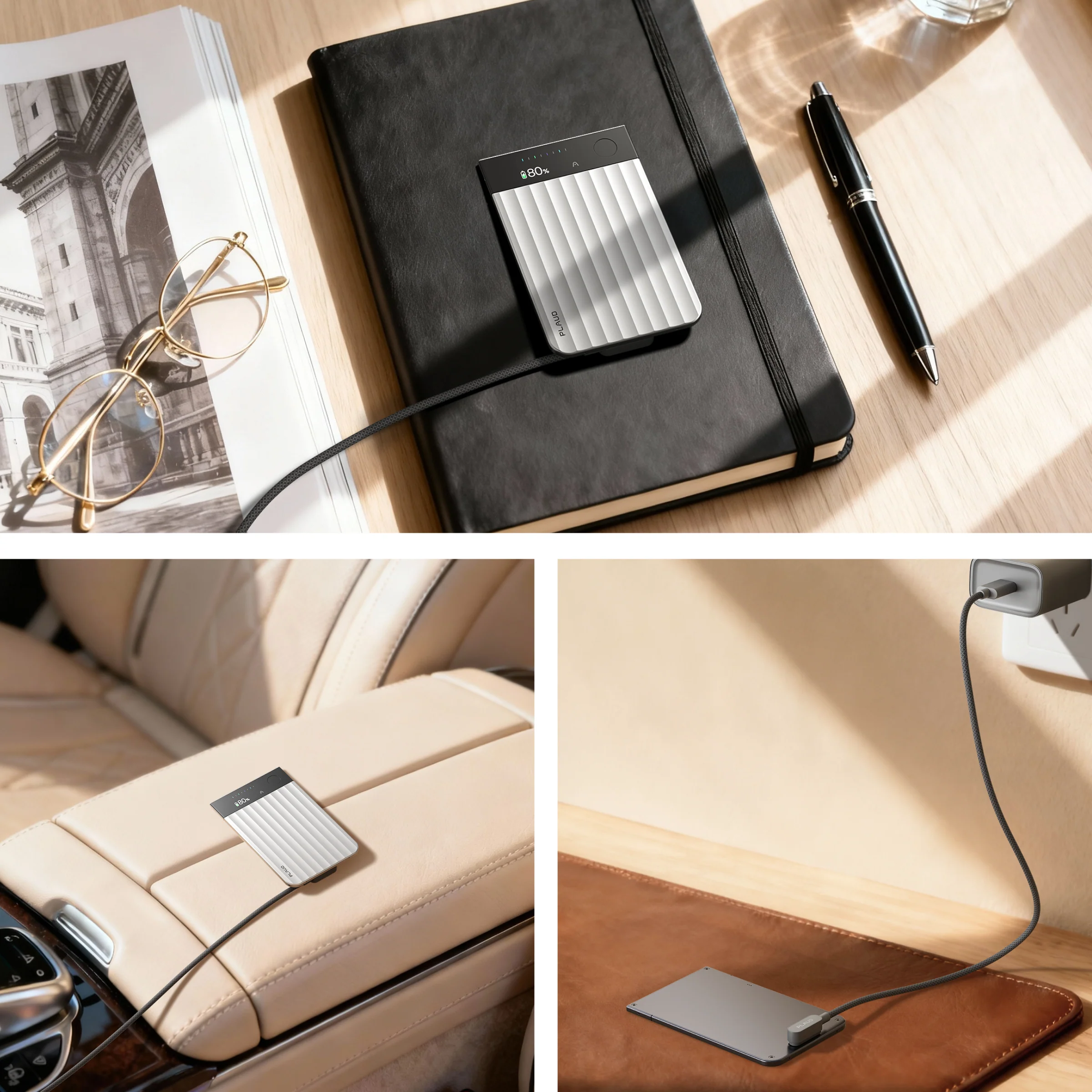 Зарядний кабель та магнітне кільце PLAUD Note & Note Pro Accessory Kit (NB-100-AS01)