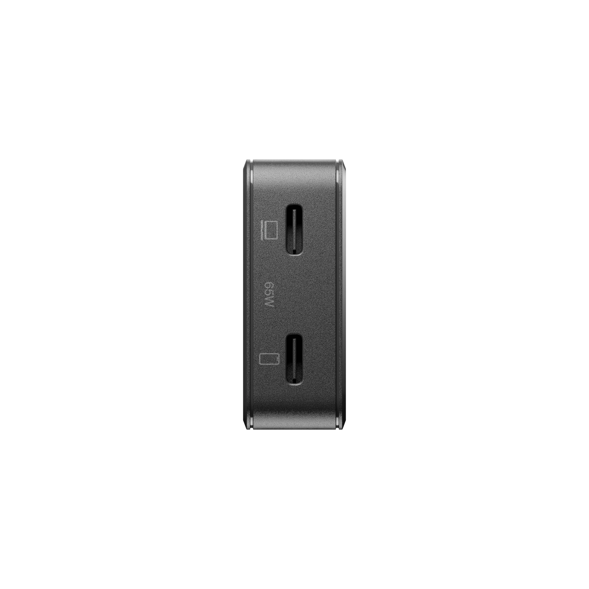 Зарядний пристрій Native Union Pocket GaN Charger PD 65W Dual USB-C - Black (POCK-PD65-BLK-EU)