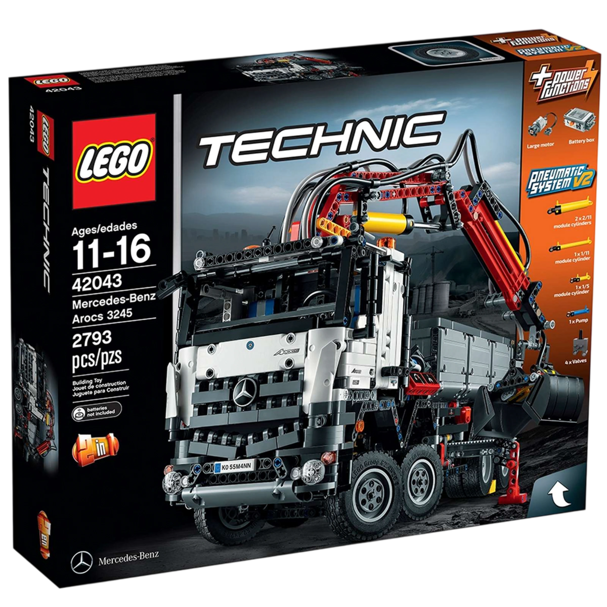 Авто-конструктор LEGO Technic Mercedes-Benz Arocs (42043)