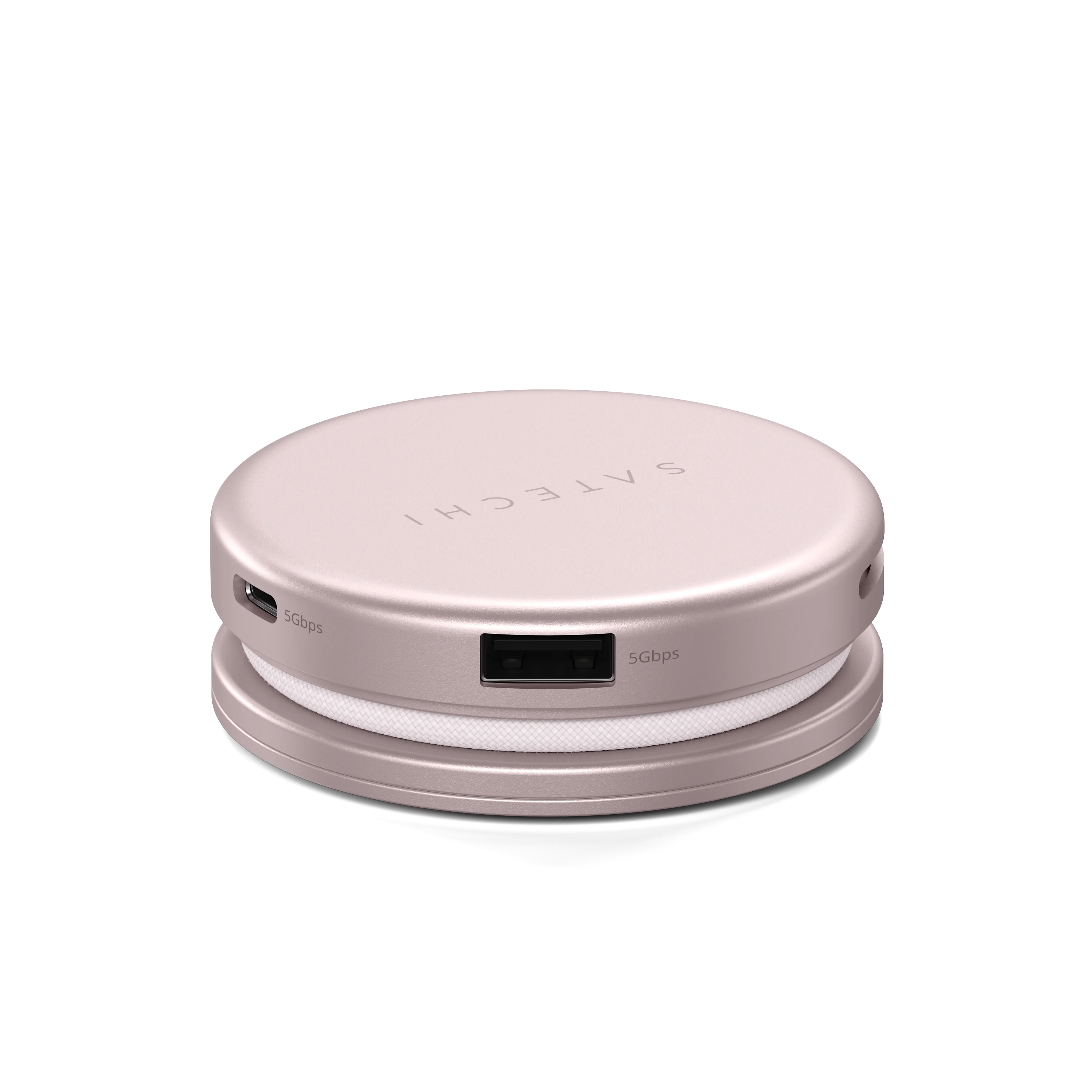 Багатопортовий адаптер Satechi OntheGo 5-in-1 USB-C Multiport Adapter - Blush (ST-POTG5P)
