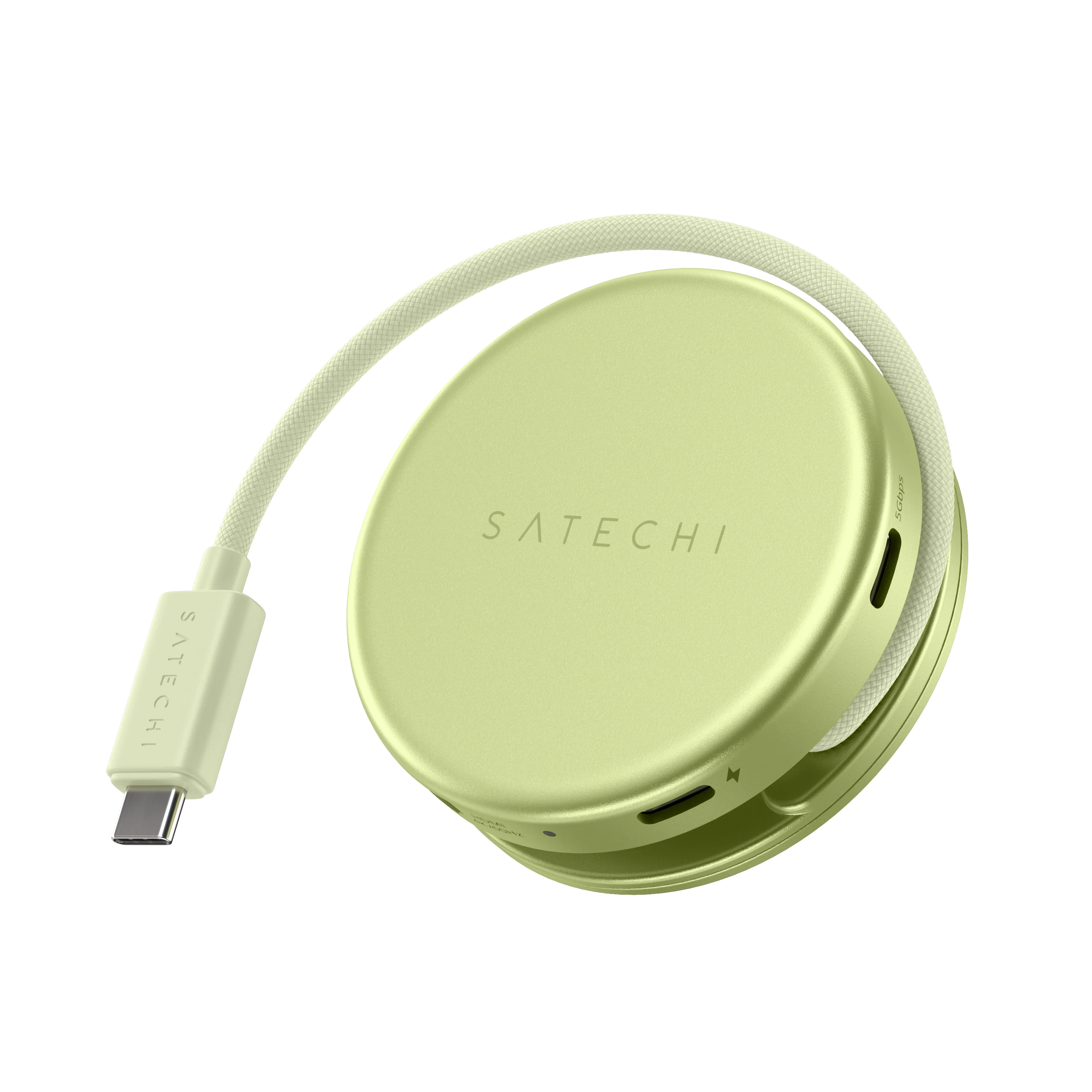 Багатопортовий адаптер Satechi OntheGo 5-in-1 USB-C Multiport Adapter - Citrus (ST-POTG5Y)