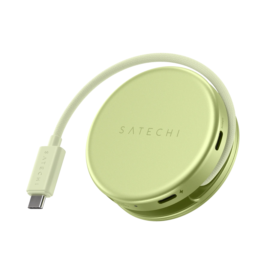 Багатопортовий адаптер Satechi OntheGo 5-in-1 USB-C Multiport Adapter - Citrus (ST-POTG5Y)
